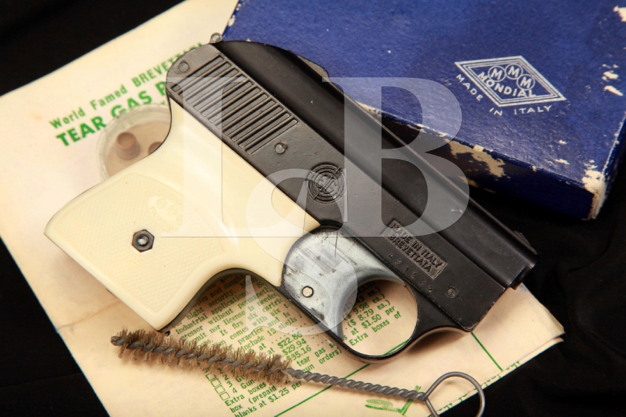 Brevettata Mondial 1900 Tear Gas / Starter Pistol For Sale at